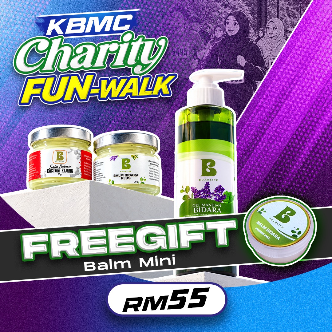 Pakej Fun Run - Kombo 2 Balm + Gel 250ml