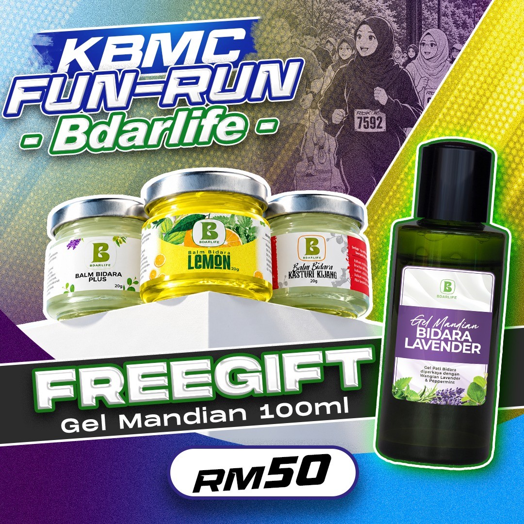 Pakej Fun Run - Kombo 3 Balm