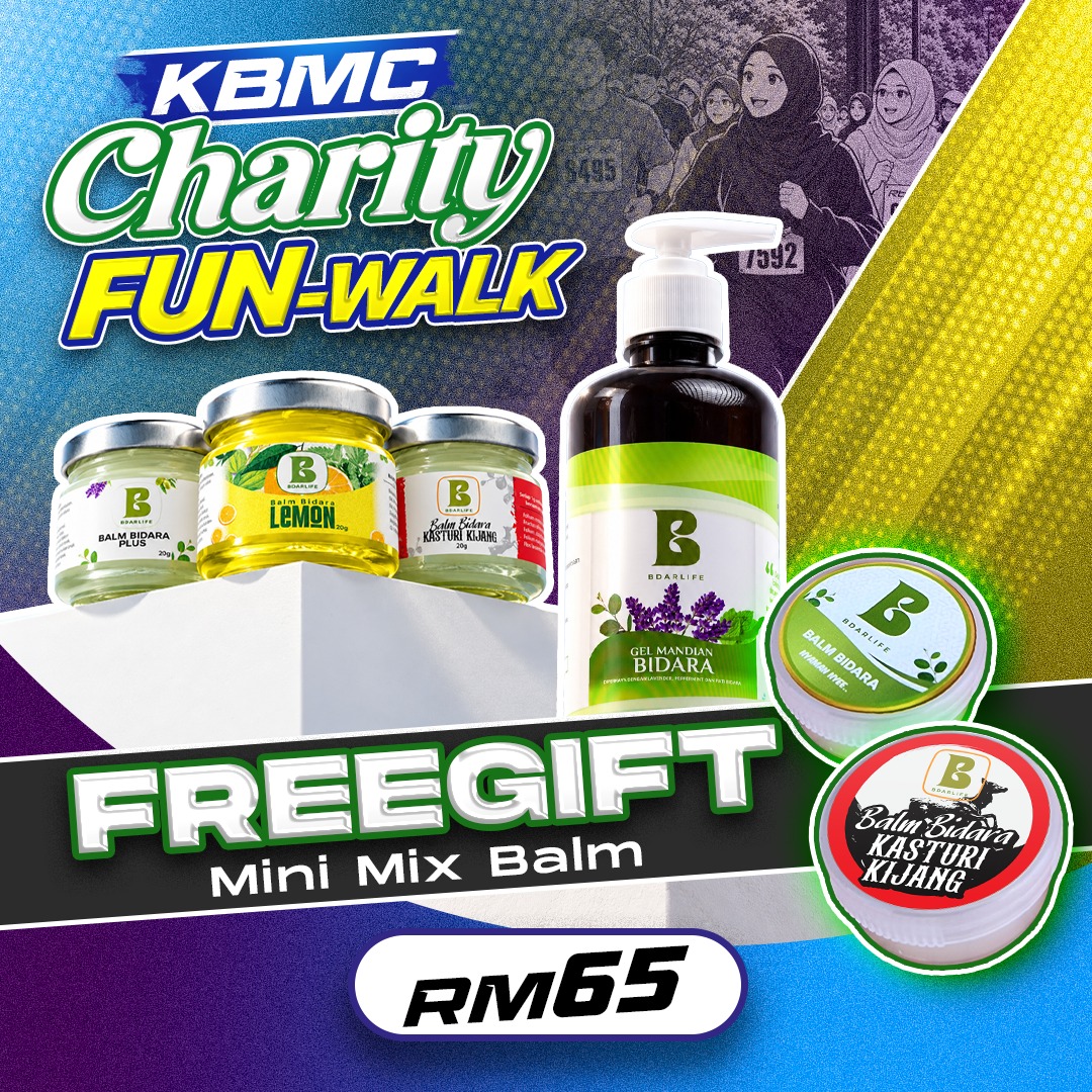 Pakej Fun Run - Kombo 3 Balm